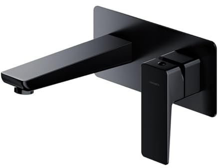 Omnires PM7415BL, Einbau-Waschtischarmatur Parma, Black mat