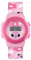 Lilo and Stitch Angel LAS4141ARG Montre à quartz numérique avec bracelet en silicone Rose, rose, Disney