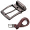 Caybats Gürtelschnallen Herren Metall Klassische Gürtelschnalle Ersatzschnalle aus Zinklegierung 3,5 cm (35-40 mm) quadratische Gürtelschnalle Ersatz Snap Schnalle Belt Buckle für Männer Frauen Gürtel