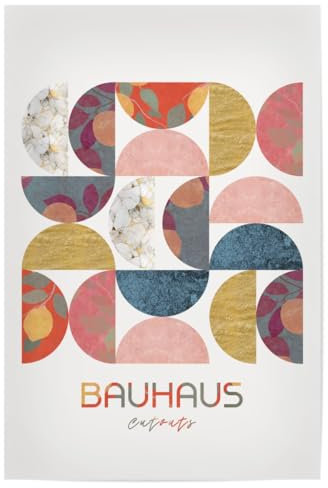 artboxONE Poster 75x50 cm Abstrakt Bauhaus - Ausschnitte - Bild Bauhaus artfusion Ausschnitte