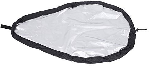 shenruifa Fit Blocking Kajak Kanu Cockpit Cover Protector Kajak Zubehör Schwarz (XS)
