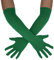 Sheface Lange Handschuhe für Herren und Damen, 45,7 cm, Spandex, dehnbar, Kostümhandschuhe, Bankett, Party, Hochzeit, Dunkelgrün, Einheitsgröße
