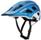 DKONI MTB Mountain Bike Helmet for Youth and Adults, Unisex, Lightweight, Adjustable Fit 54-61cm, Removable Visor and Liners, 17 Large Air Vents (Blue White)