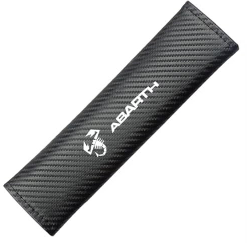 DYQCD Sicherheitsgurt-Schulterpolster für FIAT Abarth 500 595 695 Spider Auto Gurt Polster Auto Gurtpolster Auto Gurt Polsterung Gurtschoner