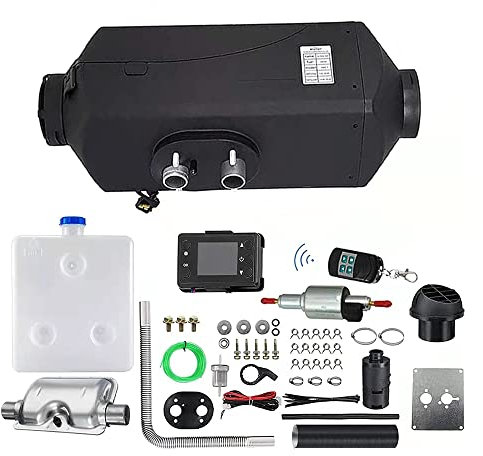 Diesel Heater,12V 5KW Diesel Air Heater with LCD Thermostat Monitor,Remote Control,Diesel Heater for Trucks Boat Touring Car Bus