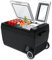 KioGro Kompressor Kühlbox mit Eiswürfelbereiter, 42L Kühlbox Auto, 12/24V & 230V Elektrische Kühlschrank, Dual-Zone (-20°C bis +20°C), 6 Kugel-EIS in 6 Min, für Camping, Auto, Wohnmobil