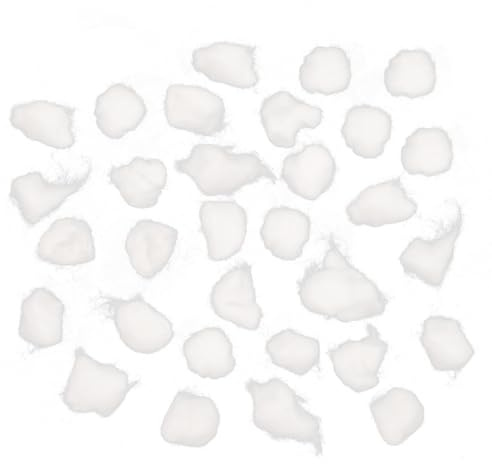 SHERCHPRY 300pcs Nail Cleaning Cotton Balls Comfortable Surface No Residue Soft Cotton for Gel Nail Remover Manicure Tools