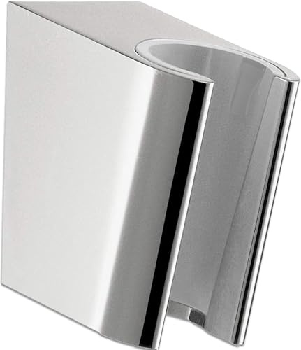 SANIDELL Duschkopfhalterung AD-5 – Brausehalter zur Wandmontage – Universal Halterung für Handbrause, passend für Duschschläuche, Hochwertiger Wandhalter für Dusche (Chrome)