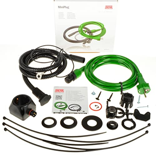 DEFA 460785 Multicharger Anschluss-Set 2,5m Verbindungskabel + 460829 Steckdose (Set, 2-teilig)