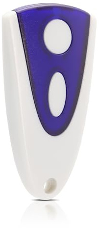 Novoferm Handsender Ersatz für Novotron 502 MIX43-2, Garagentoröffner Fernbedienung 433,92 MHz, kompatibel mit Novoferm Novotron 512 & Tormatic Antrieben, 2-Kanal(1 Stück, Weiß)