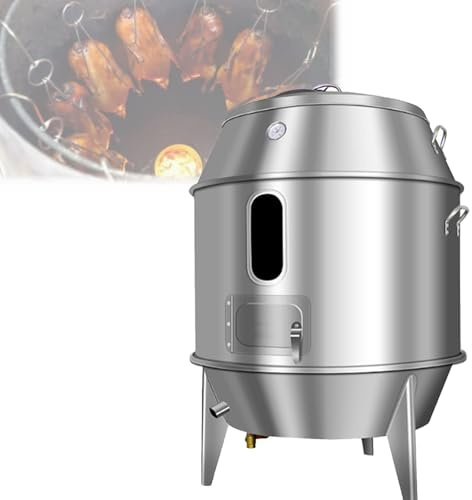 Horno asador comercial de acero inoxidable de doble combustible, hornos de pato, cerdo asado a gas, también for costillas, cordero, pollo y propano, máquina de cocción