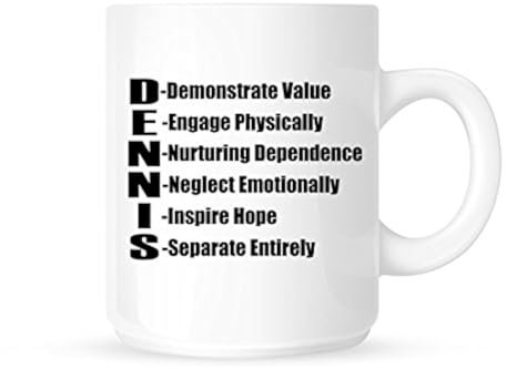 The DENNIS System - Funny TV Always Sunny Inspired - Novelty Tea/Coffee Mug/Cup - Gift Idea