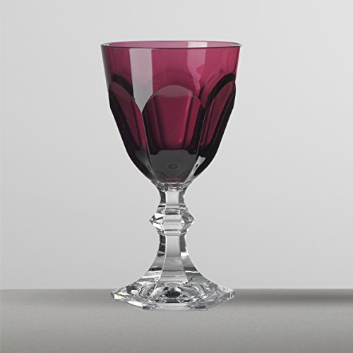 Mario Luca Giusti Set 6 Verre à Eau Dolce Vita Rubis