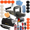 Duke-Handel Poliermaschine für Auto - Exzenter 810 Watt mit 15mm Hub und 6m Kabel inkl. Tasche mit digitalem Display (Set XL)
