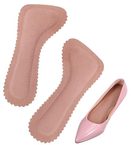 ULTNICE 1 Paar rutschfeste Schuhpads rutschfeste Aufkleber High Heel Schuhsohle Schutz Kleber Sohlenschutz Griffe (Pink)
