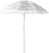 Mojawo Parasol de plage Hawaii - En polyester - Blanc - Diamètre : 1,6 m