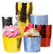 Magdalenas Moldes Papel Cupcakes para Horno Molde Cupcake 50 Piezas Papeles Magdalenas Molde Aluminio Desechable para Muffins Vasitos para Chuches para Cumpleaños Boda Fiesta (5 x 4,5 x 6 cm)