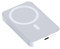 20000mAh Banca di alimentazione magnetica Mini caricatore portatile di grande capacità Carica rapida wireless Batteria esterna per smartphone Tablet all'aperto Bianco