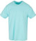 Build your Brand Men's Round Neck T-Shirt, 100% Cotton, Beryl Blue, L