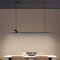 LED Pendelleuchten Esszimmer Esstischlampe dimmbar Hängeleuchte mit Fernbedienung pendellampe höhenverstellbar Moderne wohnzimmer hängend für büro esszimmer Wohnzimmer Küche Lampe (Schwarz, L88cm)