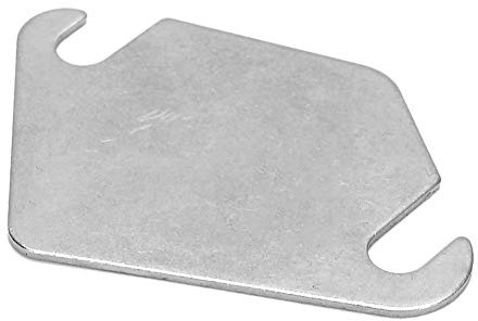 Placa de Válvula EGR Automática de Acero Inoxidable - Kit de Obturación Con Junta (Sin Agujero)