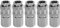 Raccords de Tuyau D'air, 1/4 NPT Femelle Connecteur Rapide Coupleur D'air 5 Pièces Anti-fuite Filetage Femelle Coupleur Rapide pour Voiture