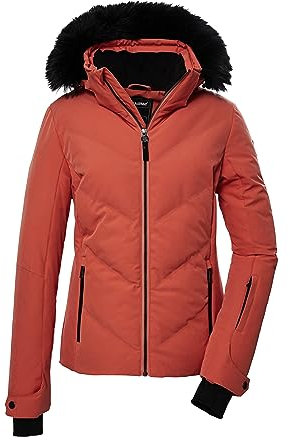Killtec Ksw 58 Wmn - Giacca da sci Qltd da donna, con cappuccio rimovibile e paraneve