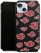 Slim Case extra dünn kompatibel mit Apple iPhone 15 Silikon Handyhülle schwarz Hülle Offizielles Lizenzprodukt Naruto Shippuden Akatsuki