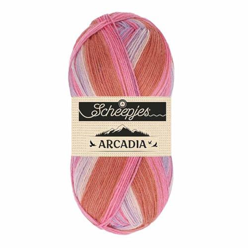 Scheepjes - Scheepjes Arcadia 907 Reef - Résistant Chaussette Fil - 1x100g