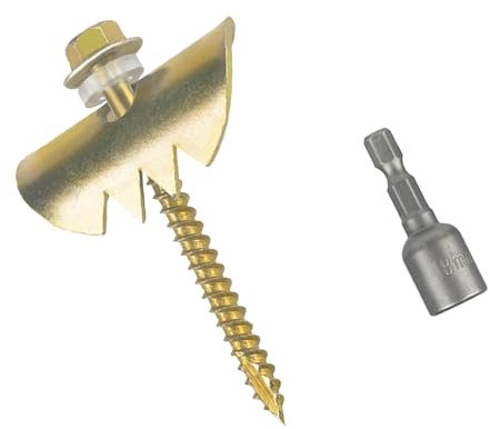 Premium Fence Nails 50PCS Wire Fasteners Inch Cat Claws Lavish Woven Staple Fixer Stalwart Fencing Staples