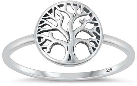 Bague Femme Argent Fin 925/1000 Arbre de Vie LTDKLRP143647-100