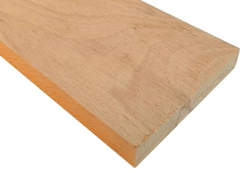Generico Tavola Legno Faggio Calibrato mm 30 x 160 x 3000 Listello Listone