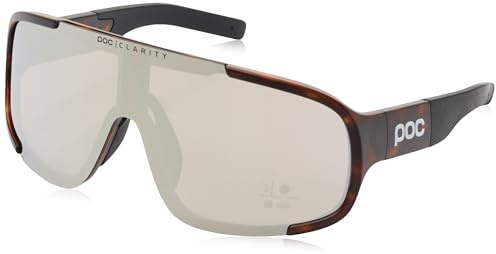 POC Aspire Fahrradbrille – Unisex Rad‑ & MTB‑Sonnenbrille für Straße & Outdoor mit Clarity‑Gläsern, UV400‑Schutz, rutschfestem Gummipad & komfortablem Sitz