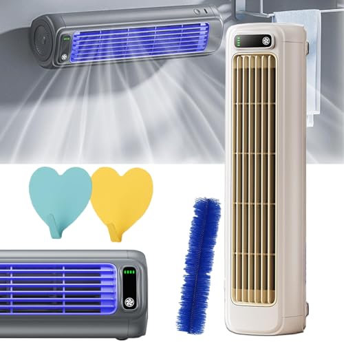 HOPASRISEE Shirem Cooling Ace, Libiyi Cooling Ace, Outfany Cooling Ace - Ventilador de torre portátil de escritorio cargable con tres velocidades (B-1 unidad)