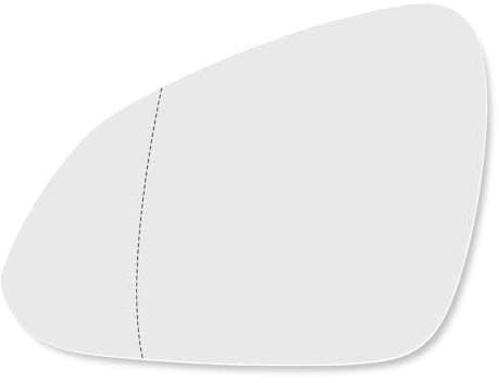 SENZEAL Spiegelglas Links Fahrerseite Beheizbar mit Trägerplatte für Opel Insignia A 2008-2017 1426563 Außenspiegel Glas Ersatz (Links)