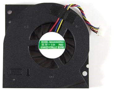 RTDPART Mini-PC-Lüfter für Gigabyte BRIX DC 5V 0,5A Vierdraht-CPU-Kühler Serverlüfter Neu