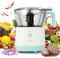Enleber Mini Food Processor Electric Food Processors & Vegetable Chopper Electric Fruit & Vegetable Mini Chopper 4 Stainless Steel Blades 1000ml White