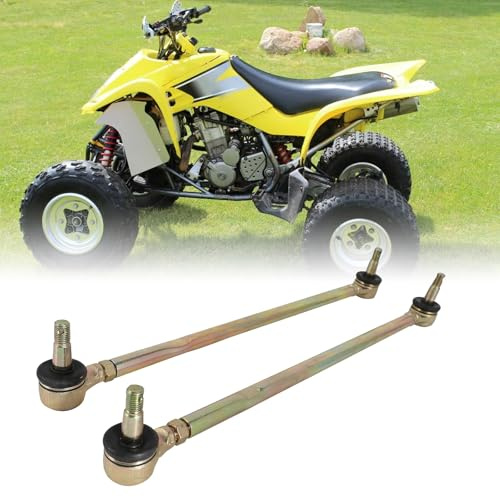 Runfarr 2 piezas de conjunto de barra de dirección con juntas esféricas, kits de extremo de barra de dirección para LTZ400 LTZ400Z 2003 2004