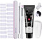 Polygel Nail Kit, 6PCS Clear Nail Extension Builder Gel Nail Kit, Sculpture Gel with Slip Solution Nail Tool Set, Strengthener Thickening French Manicure for Women Beginners Gifts Set