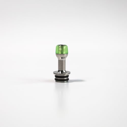 WratryParts Boquillas universales de repuesto 510 para atomizador de tanque 510 RTA (verde)