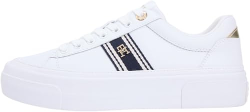 Tommy Hilfiger TH Foxing Platform Webbing Fw0fw09353 Parte Superior bajaMujer