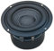 pumpumlia Woofers redondos de 3 pulgadas, subwoofer, altavoces de alta fidelidad, respuesta de extremo bajo, 4 ohmios, 25 W, fibra de vidrio