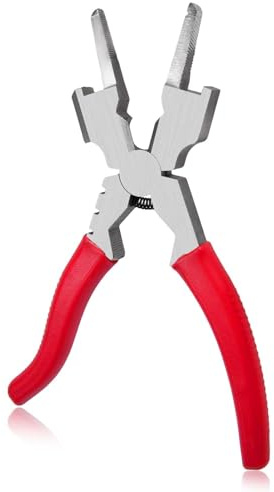 GOLD DEER 8MIG Welding Pliers,Multi-Functional MIG Welding Pliers with Measurement Holes,Wire Cutting Pliers with Ergonomic Handle for Professional Welding,Electrical,Mechanical,Workshop and Home Use