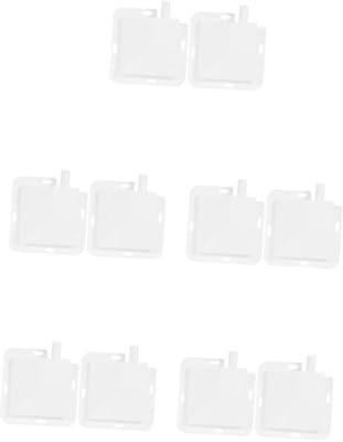 TEHAUX 10pcs Air Conditioner Plastic Drip Pan Portable Ac Water Catcher Condensate Drain Pan High-efficiency Drip Tray for Ac Unit Use