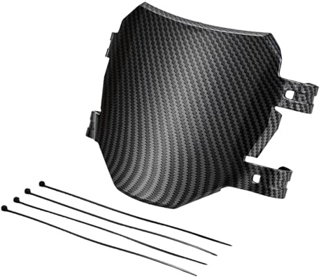 Motocross Front Number Plate,Carbon Fiber Pattern | Number Board License Plate Plastic for Sur Ron Light Bee Sur-Ron S/X