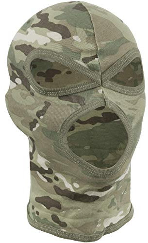 MFH Balaclava, 3-Loch, dünn, 100% Baumwolle (DE/NL/SE/PL, Alphanumerisch, Einheitsgröße, Operation-camo)