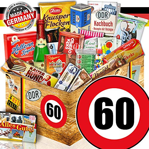 Ostalgie Set XXL - Geburtstag 60 - Geschenke Papa - Süßigkeiten Box DDR