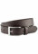 camel active Herren Ledergürtel Herren aus 100% Rindsleder | Kürzbarer Anzuggürtel | 3.2cm breiter Gürtel in Schwarz, Braun und Dunkelbraun Dunkelbraun menswear-L