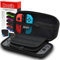 Estuche Beezie para Nintendo Switch – Maletín Protector Antigolpes para Llevar Tu Consola Nintendo Switch, Mando Joy Con, Cartuchos y Accesorios - Negro