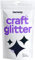 Hemway Craft Glitter - Black Holographic | Fine Metallic Sequin Flakes for Resin & Epoxy Crafts | Supplies for Tumblers, Cards, Jewellery, Candle, Hair, Face, Body & Nail Art | 100 g